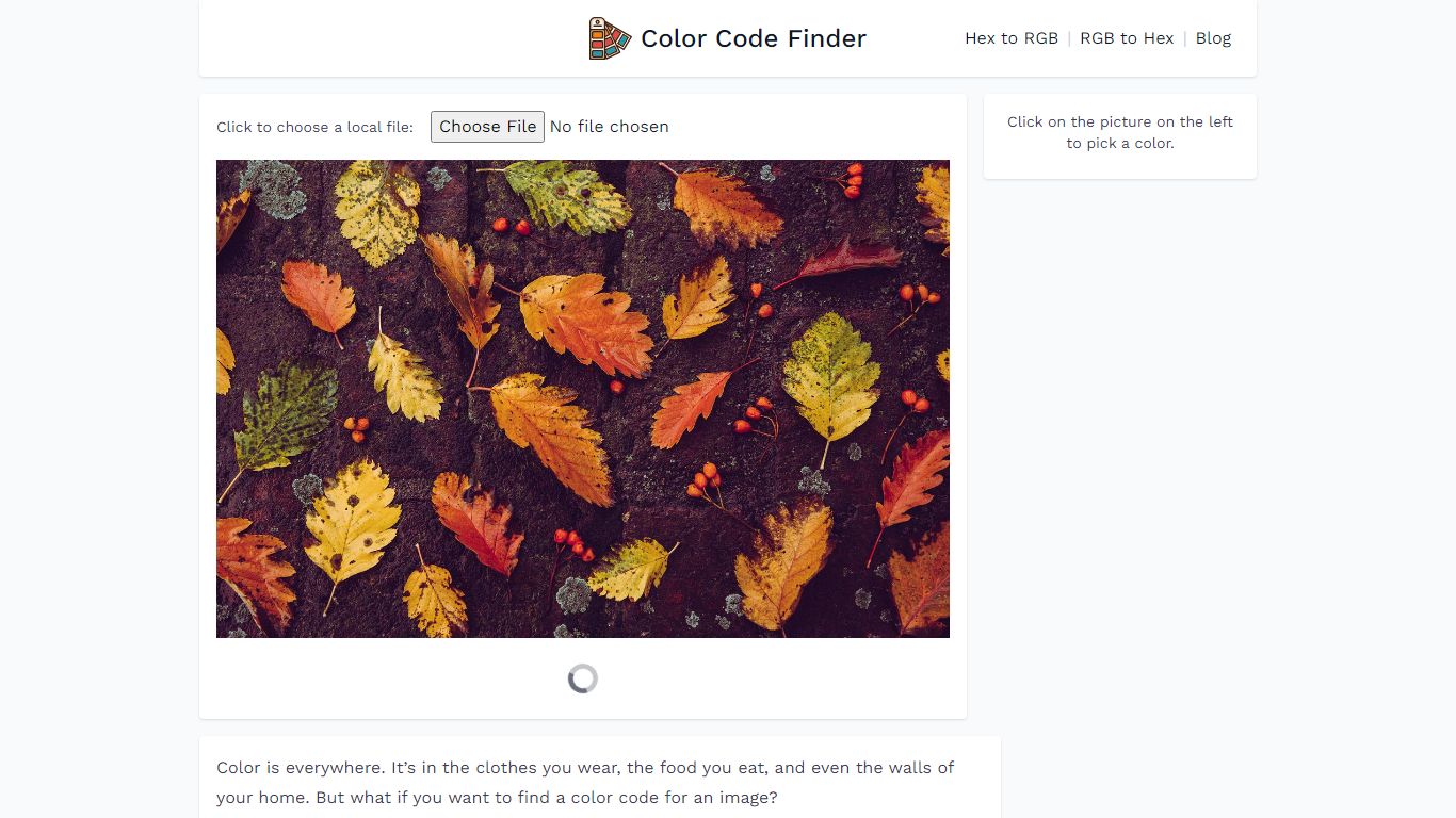 Color Code Finder